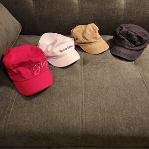 Harley-Davidson Women's Hat Collection - White, Army Green, Black. (Red Is Sold)